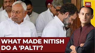 Rahul Kanwal LIVE: Will Nitish Kumar's Exit Hurt INDIA Alliance? | Political Stock Exchange | Bihar