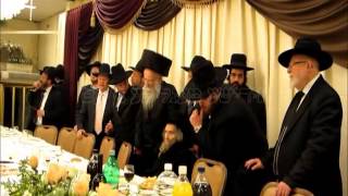Rav Shteinman Attends Sheva Brochos For Rav Efratis Son - Shevat 5773