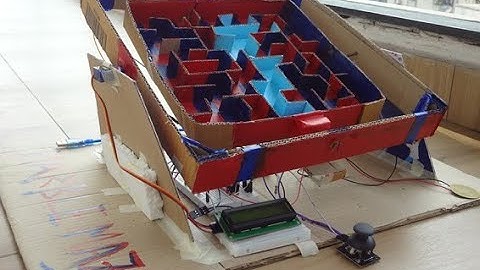 DIY Project || Team 6 || Arduino Marble Maze game || IIT Kharagpur