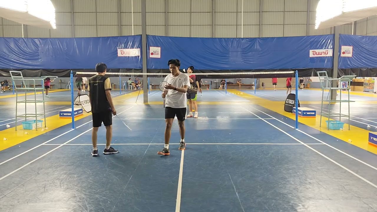 20260116 พี่เอก + ต้า  VS ทีม + นีโม่ ที่สนาม NC Court พิษณุโลก ขอบคุณที่มาตีด้วยกันนะครับ