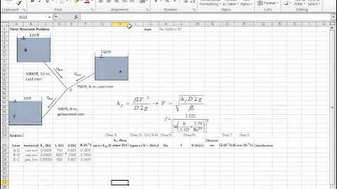CE 331 Lecture 8 - Three Reservoirs (2/1/2013)