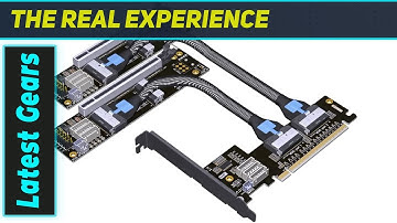 JMT PCIe 4.0 Bifurcation Adapter: Unleash Insane Speeds!