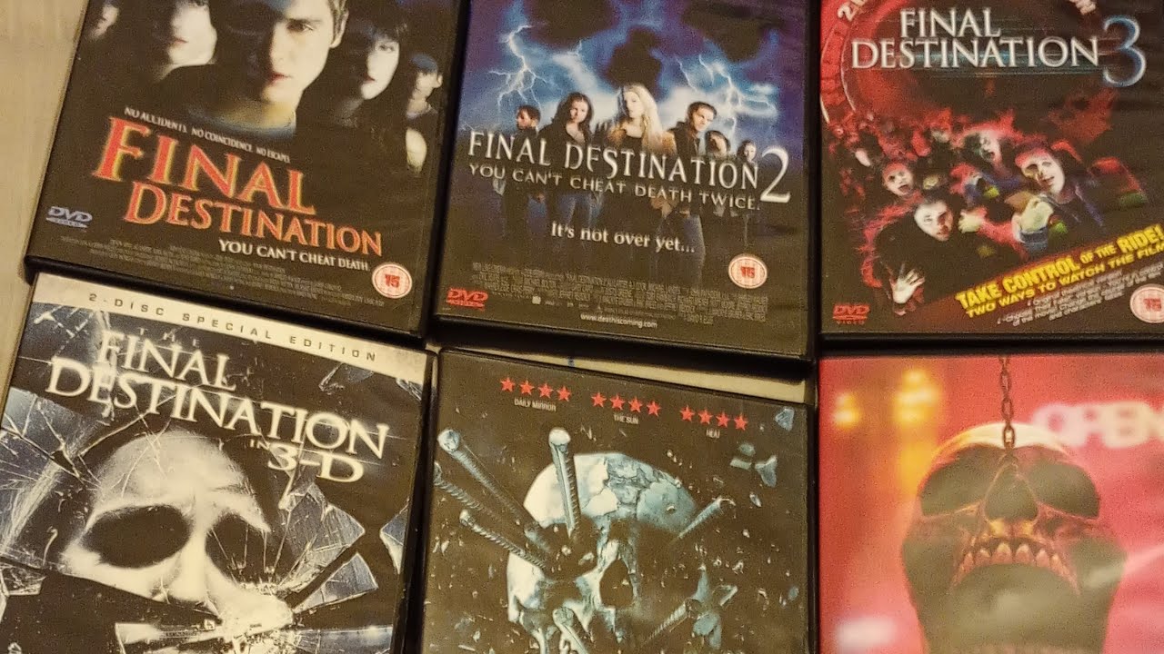 Final destination movie dvd complete collection 2025 - YouTube
