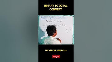 Binary to Octal convert in Bengali. #numbersystem #binary #octal #decimal #hexadecimal