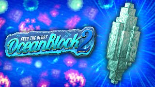 Minecraft Oceanblock 2 | NAUTEC CRYSTAL CRAFTING & MOB FARMING! #10 [Modded Questing Oceanblock] @nikandisaac