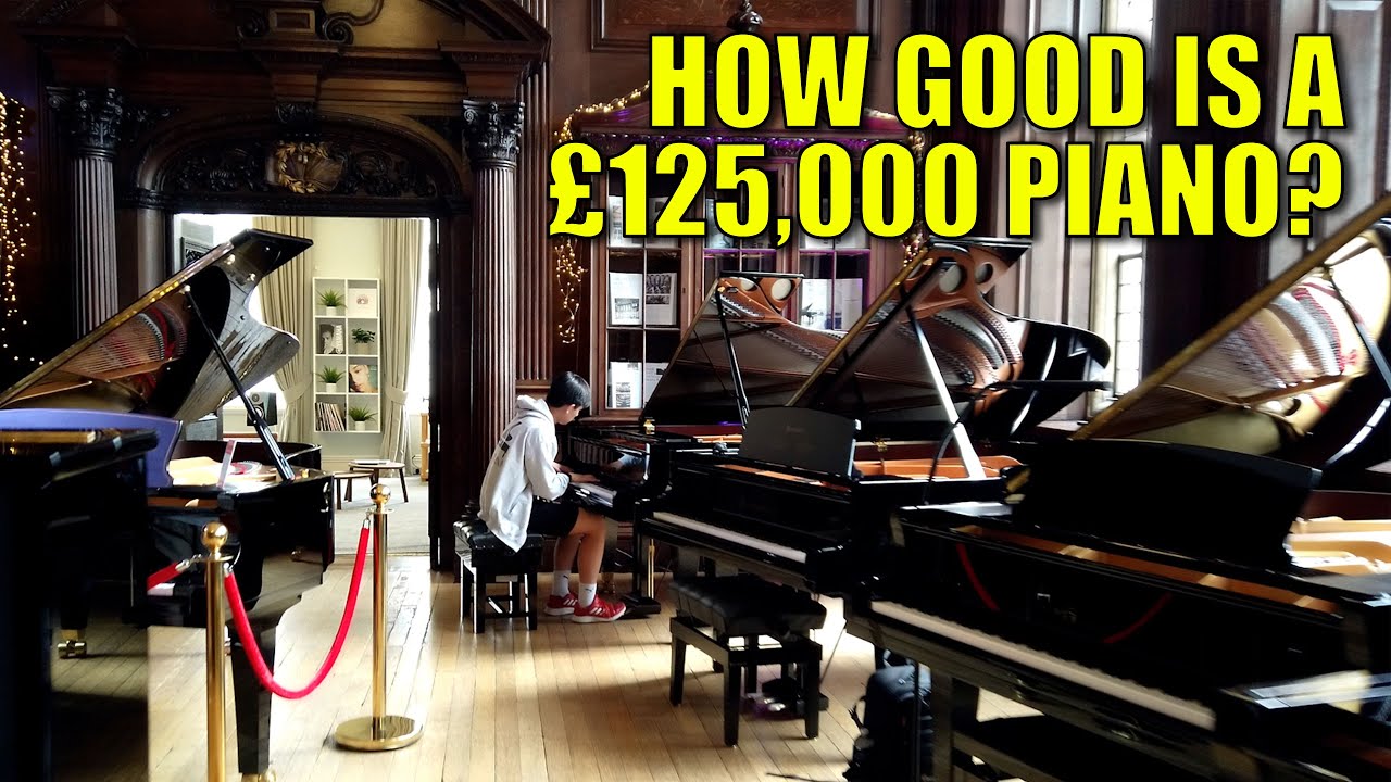How Good is a £125K Grand Piano? Playing November Rain On A Bosendorfer | Cole Lam 15 Years Old