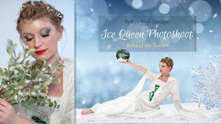 Ice Queen Photoshoot with Kellys Web Designs - Behind The Scenes