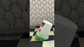 Small cup eat Big blob #stopmotionstudios #stopmotion #animationtechnique #animationstyle #stop