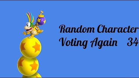 Random Character Voting Again 34