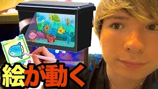 描いた魚が泳ぎだす魔法の玩具！ピクチャリウム　　 PDS