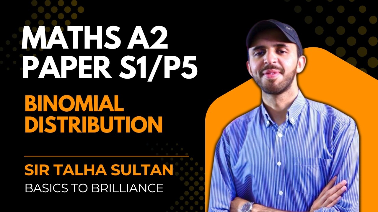 Binomial Distribution. A levels Maths 9709. Sir Talha Sultan. Lec-23. 3rd march.