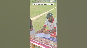 SSC GD Documents Verification #army #indianarmy #shorts #sscgd2024 #sscgd #vjguruphysicalacademy