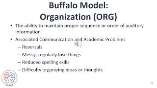 Auditory Processing Disorders: The Buffalo Model Approach to Testing and Treatment