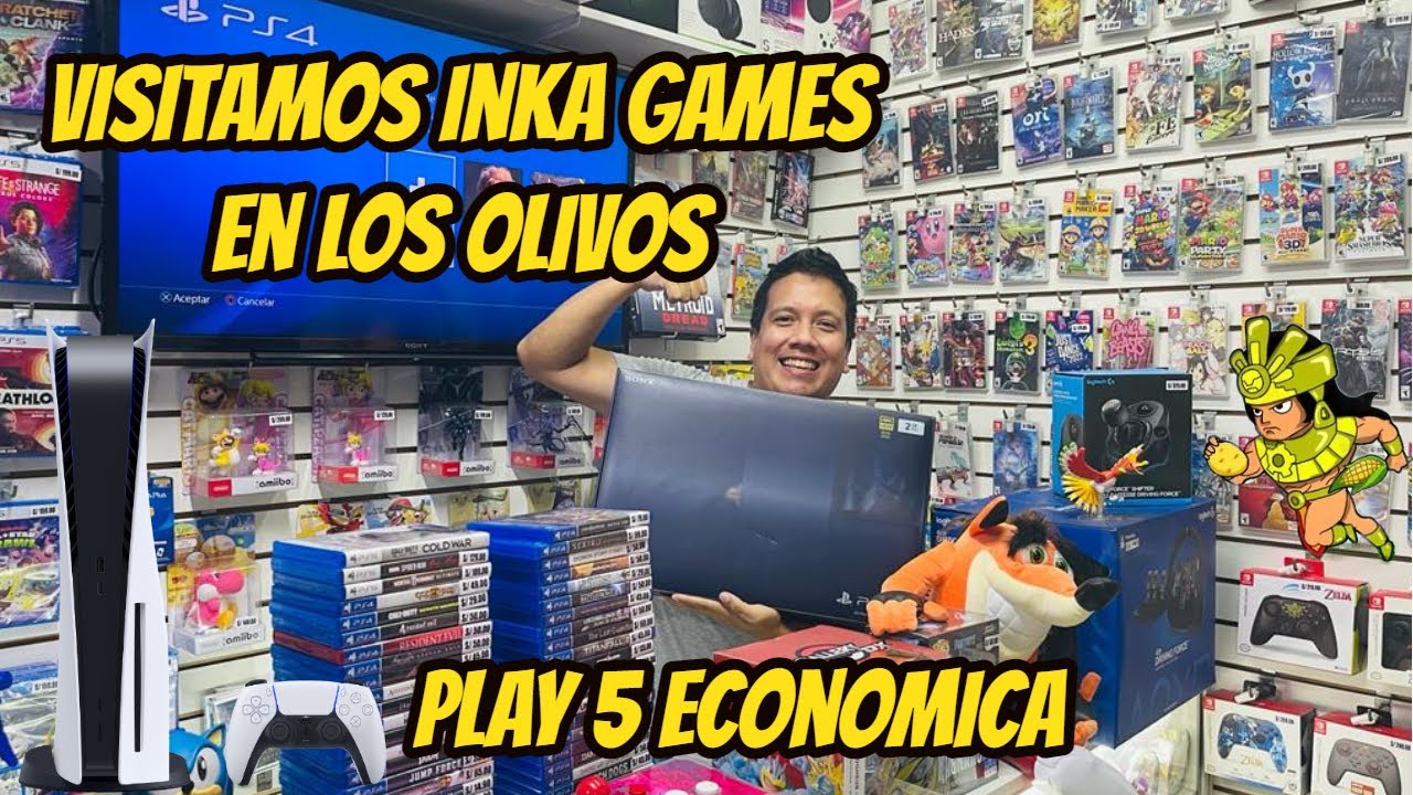 SUPER PRECIOS EN INKA GAMES DE LOS OLIVOS - YouTube