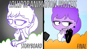 Vivziepop Style Lollipop Animation Process (BFB 13)