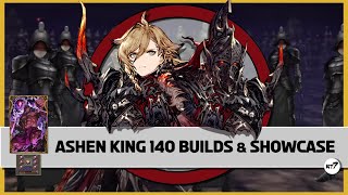 Ashen King 140 builds, showcase, Dark Titan VC & counter to Wind Veritas TMR