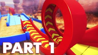 Toy Story 3 Gameplay Woodys Roundup Stunt Park- Bronze Big Ramp Challenge Intro & Part 1