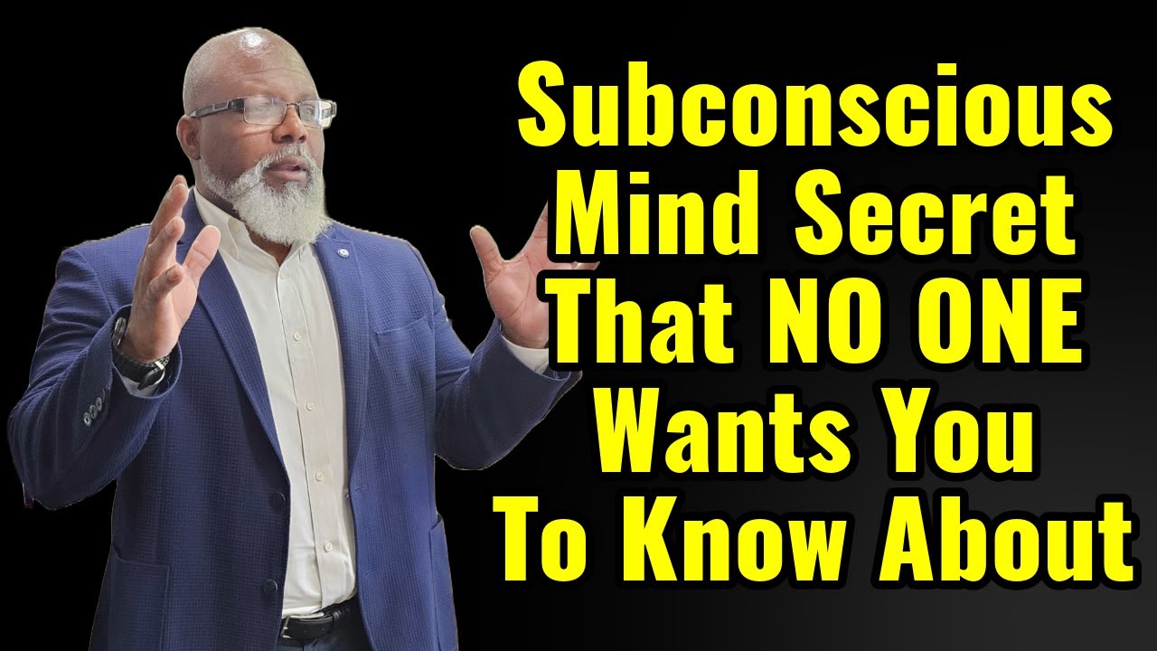 The Subconscious Secret That NO ONE Wants You to Know YouTube