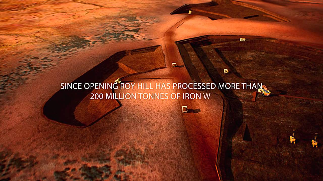 western australia flag Roy Hill Mine Animation
