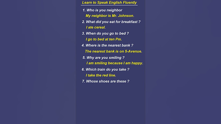 Learn to speak English Fluently 📚