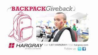 Hargray: Backpack GiveBack Kids