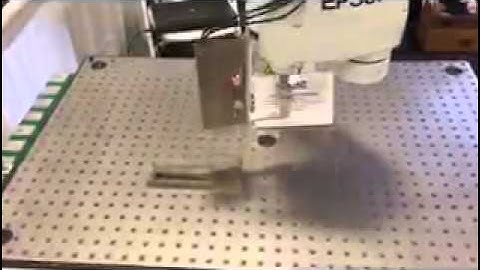 SMAC Smart Screwdriver Attached to Epson Robot