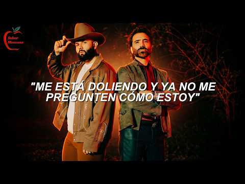Carin León, Alejandro Fernández - Me Está Doliendo (lyrics) #carinleon  #alejandrofernández