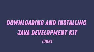 How to Download ,Install & Set path of Java (JDK) In Windows