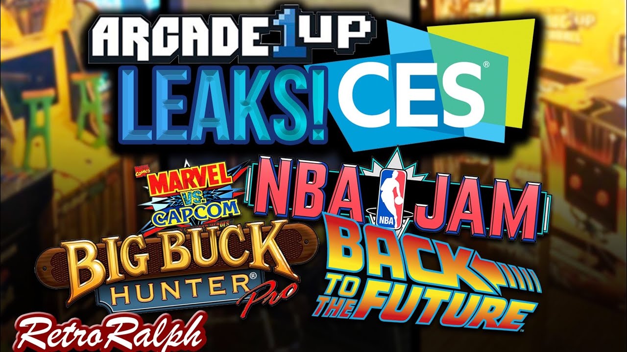 Arcade1up - CES 2020 - More Leaks!!!
