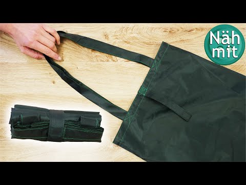 KAPUTTER SCHIRM? Nähe eine wasserdichte Tasche! ☔ Nachhaltig & Praktisch! #DIY #Herbst #Regen