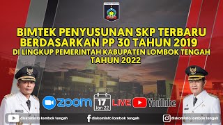 LIVE - BIMTEK PENYUSUNAN SKP TERBARU BERDASARKAN PP 30 TAHUN 2019 LINGKUP PEMKAB LOMBOK TENGAH