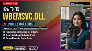 Fix wbemsvc.dll WMI Error!