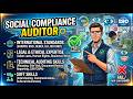 Social compliance auditor for RMG. ( ISO I BSCI I SEDEX I ILO )