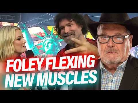Mick Foley bring credibility with him to AEW
