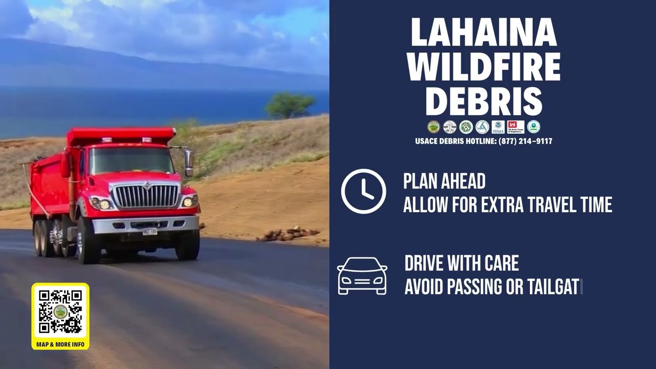Transport of Lahaina wildfire debris to start Monday, June 16