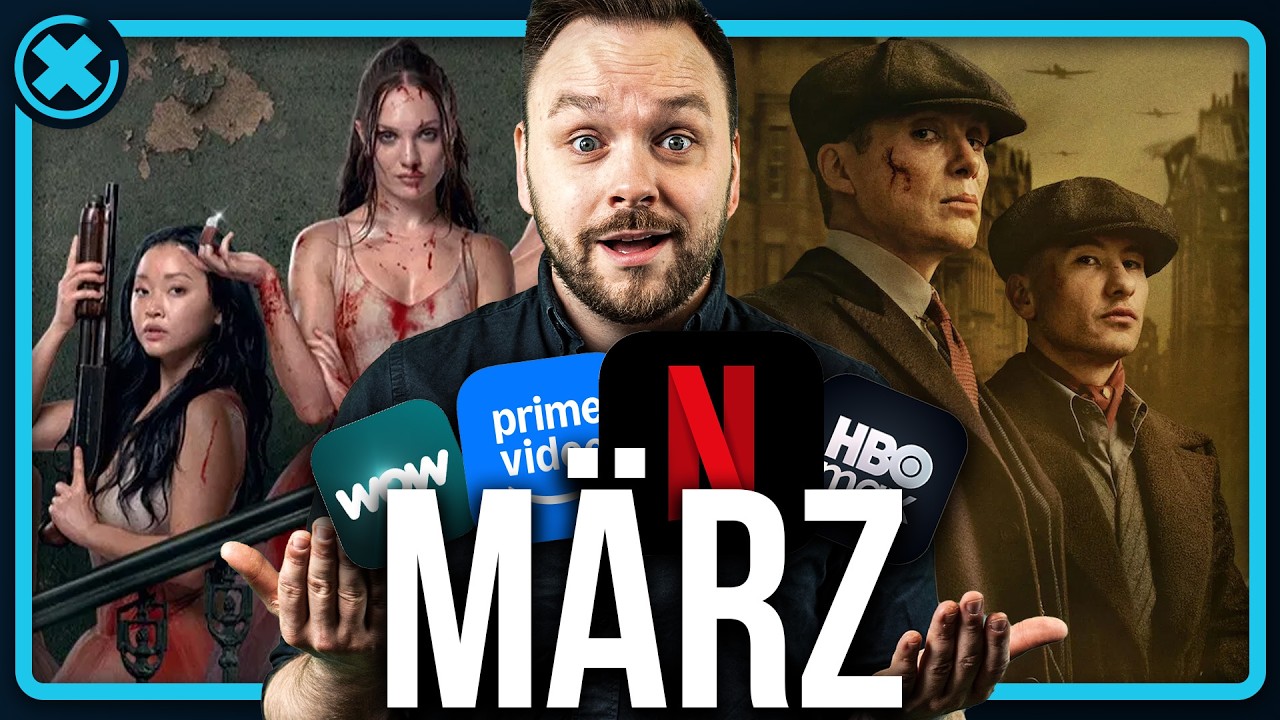 Die wichtigsten Filmstarts im März bei Netflix, Prime Video, WOW & HBO Max