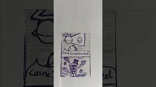 Oops, We Broke Caine! | Amazing Digital Circus Fan Comic (Sapphire Art)