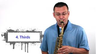 Concert Ab Major ADVANCED Alto Sax Scale Study