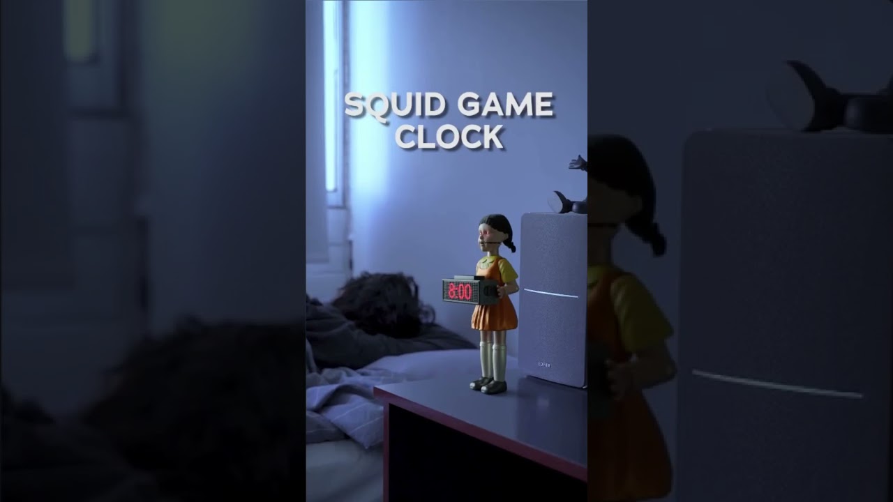 Squid Game Alarm Clock To Wake You Up ⏱ ⬇⬇⬇⬇ TIKTOK