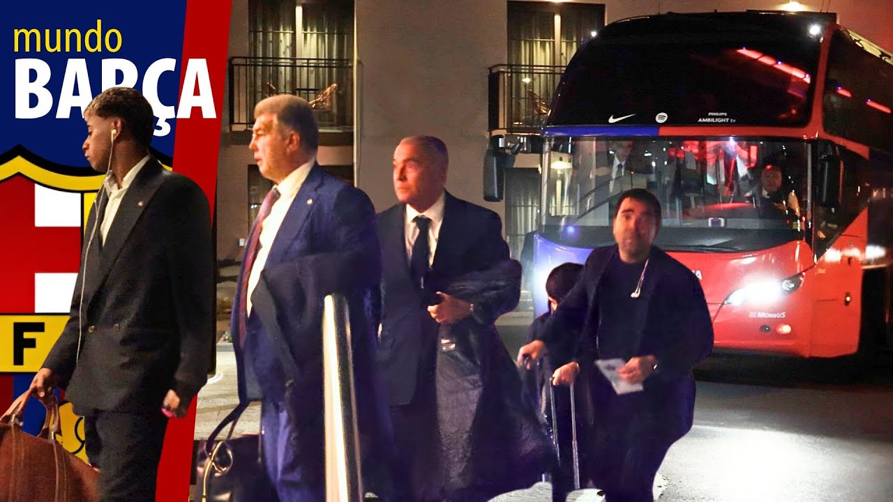 🚍⚽ El BARÇA ya está en BÉLGICA: máxima concentración antes del BRUJAS