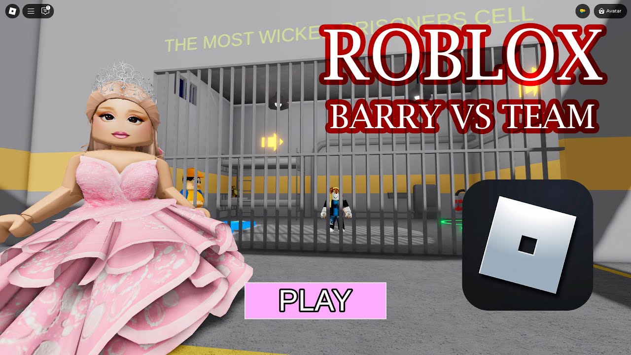 COP BARRY Team Vs PRISONER BARRY Team in BARRY'S PRISON RUN! (#Roblox ...