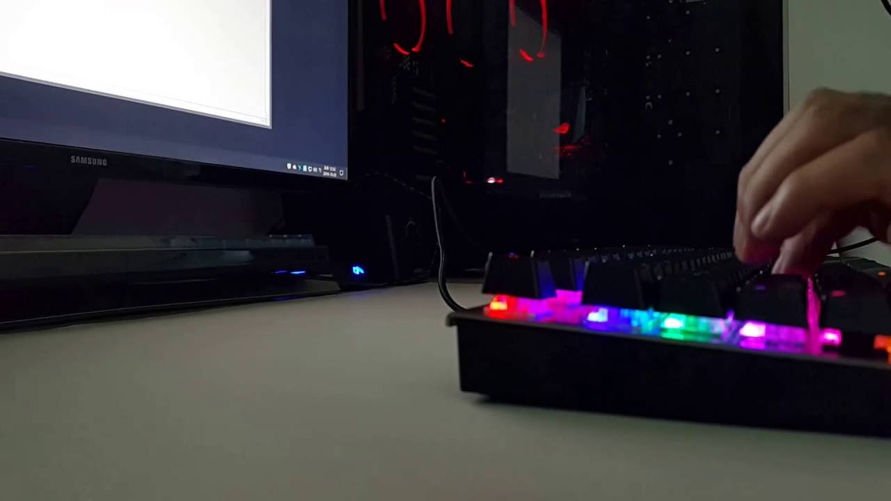 MAXTILL TRON G100K 청축 타건