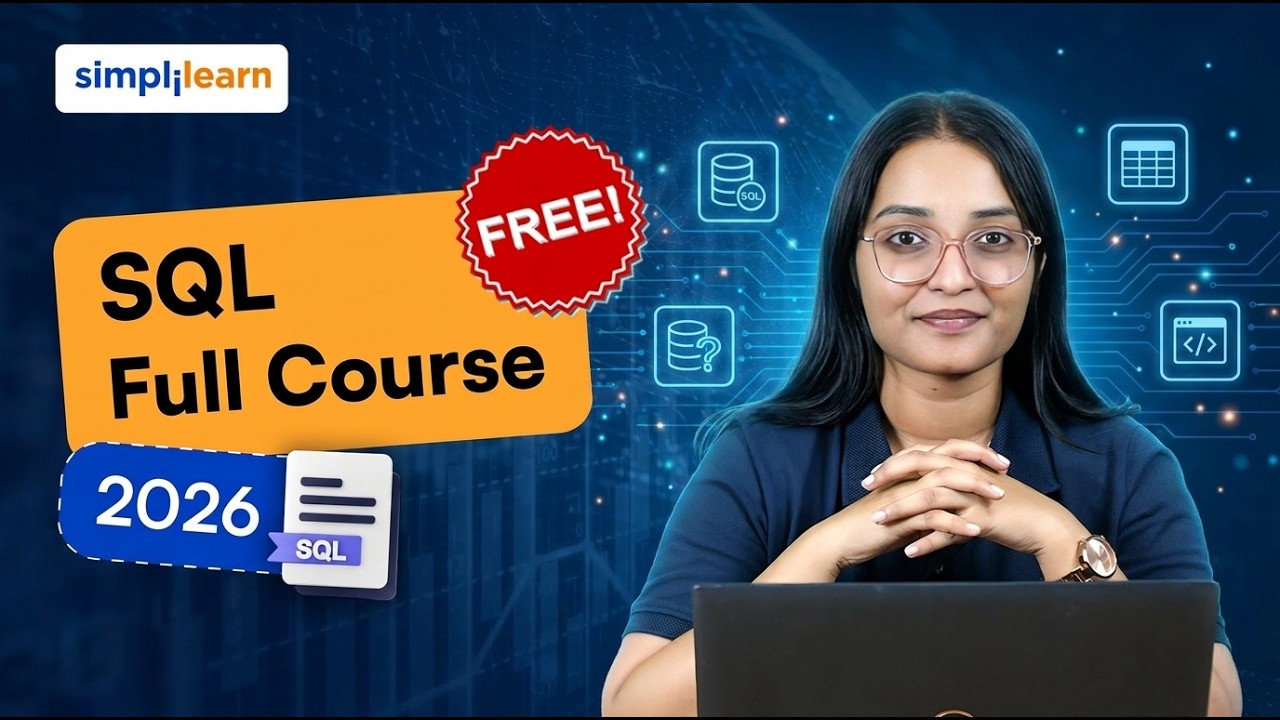 SQL Full Course 2026 [FREE] | Advanced SQL Course 2026 | SQL Tutorial ...