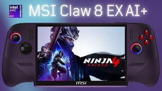 I Didn't Expect This... | NINJA GAIDEN 4 on MSI Claw 8 EX AI+