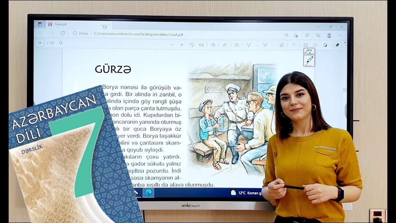 7-ci sinif Azərbaycan dili. 