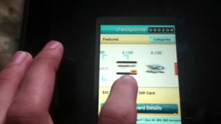 Checkpoints gift card app tutorial screenshot 4