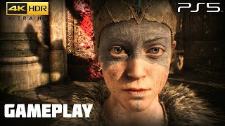 PS5 Hellblade: Senuas Sacrifice beginning Gameplay 4K HDR