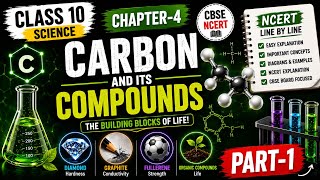 Carbon and its compounds (part-1)/Class-10th Science (Chemistry)Chapter -4/ NCERT/ CBSE