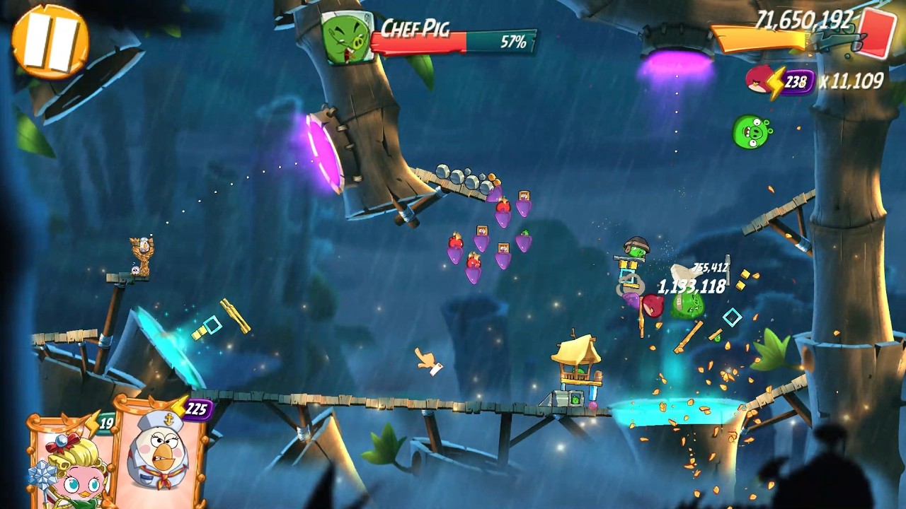 Angry Birds 2 Windows PC Daily Challenge 4-5-6 rooms Today (Feb 26, 2026)