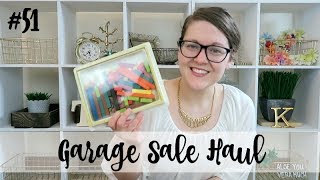 Garage Sale Haul [Ep. #51] | Classroom Manipulatives